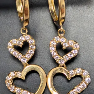 10K(2.8G), HOOP EARRING, SUGGESTED RETAIL VALUE $2000