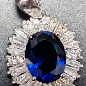 SILVER(2.81G),  CZ PENDANT