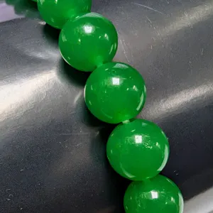 GREEN JADE BRACELET FLEXIBLE