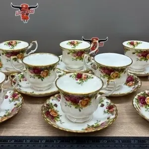 10 Royal Albert Old Country Roses Regular Size