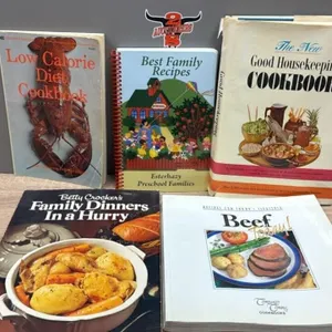 Asst. Cookbooks.