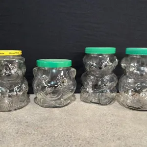 Vintage Kraft peanut butter jars
