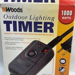 Woods Outdoor Lighting Timer