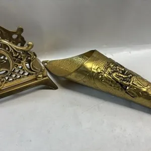 Vintage Brass Ornament Lot of 2