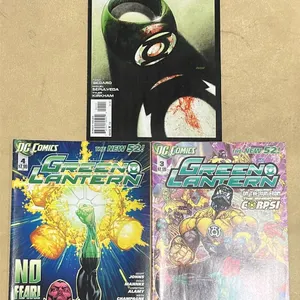 3PC DC Comics Green Lantern