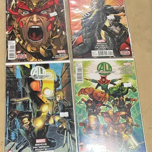 4 Pack Marvel Comics Age Of Ultron