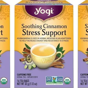 NEW Yogi Tea Soothing Cinnamon Tea 3PK
