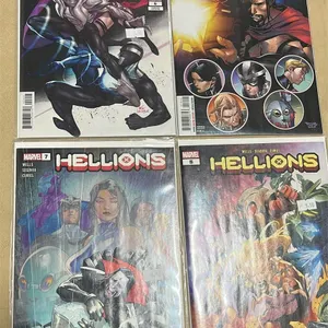 4 Pack Marvel Comics Hellions