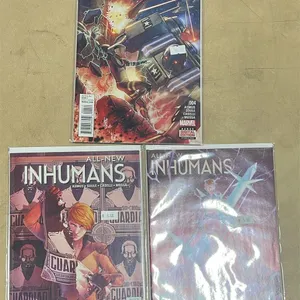3 Pack Marvel Comics All new Inhumans