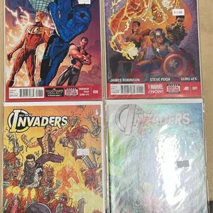 4 Pack Marvel Comics All-New Invaders