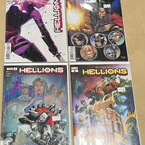 4 Pack Marvel Comics Hellions
