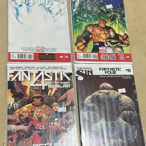 4 Pack Marvel Comics Fantastic Four