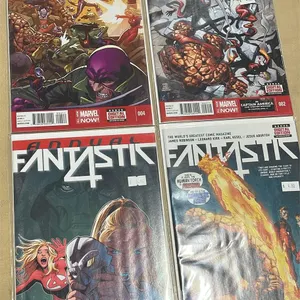 4 Pack Marvel Comics Fantastic Four