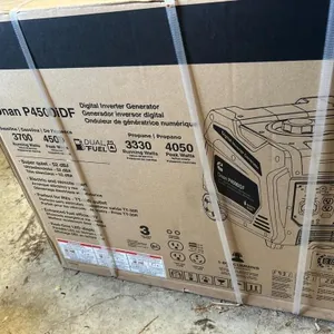 UNUSED CUMMINS 4500WATT DUAL FUEL GENERATOR