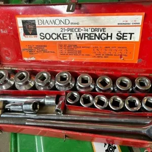 21pcs 3/4 DRIVE SOCKET SET