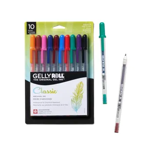 SAKURA Gelly Roll Pens 10 PK Multicolor