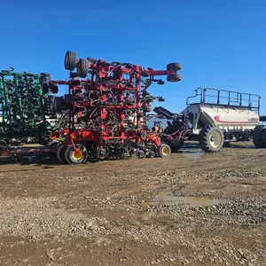 2014 BOURGAULT 3320QDA AIR DRILL & BOURGAULT 7700 AIR CART