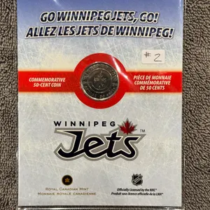 2012 Cdn $.50 Winnipeg Jets Commem Coin