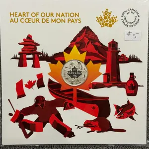 2017 Cdn $3 Heart of Our Nation, Silver .999