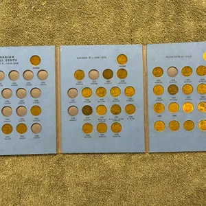 (42) Cdn Book Small Cents 1920 and up - Partial Book