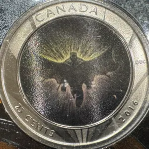 2016 Cdn Batman Coin $.25 and Trading Cards Set
