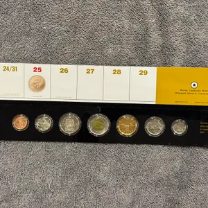 2007 Cdn UNC Coin Set from Calendar