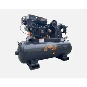 New ATS Power ATS-GAC40Y 40-Gallon 2-Stage Air Compressor, 10 HP Gas Engine, 175 PSI