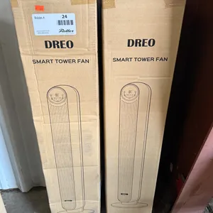 (2) Dreo DR-HTF007S Smart Tower Fans
