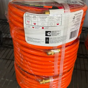 Husky 1000 016 844 PVC Hose, 3/8 In x 50 Ft, 3 Pack