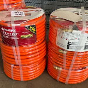 Husky 1000 016 844 PVC Hose, 3/8 In x 50 Ft, (2) 3 Packs