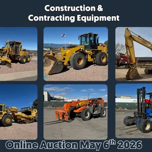 Don't Miss Out on the Construction & Contracting Equipment Auction