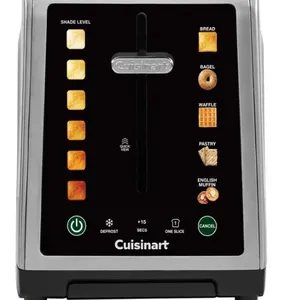 Cuisinart SimpliTouch XL Color Touchscreen 2-Slice Toaster - New
