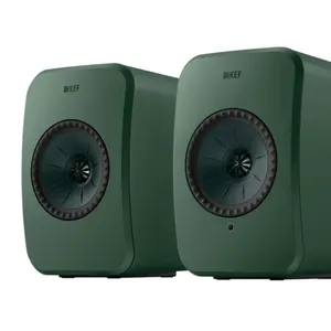 KEF: LSX II LT Wireless Bookshelf Speaker Pair, Green $899 Retail - Like New