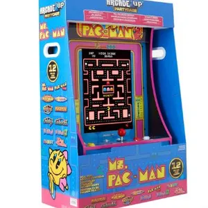 Arcade1Up Ms. PAC-MAN Partycade 12 Games in 1 - Like New/Opened