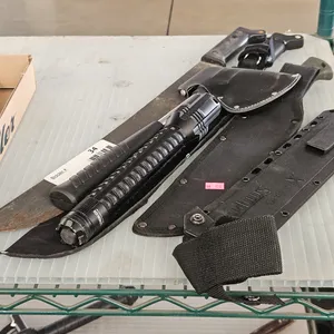Machetes, Hatchet and Flash Light