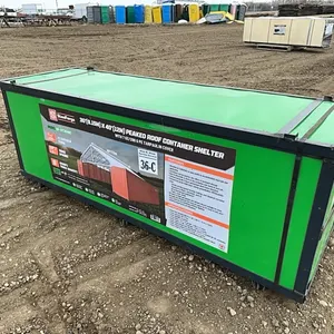 NEW/UNUSED STANFORGE ST3040C 30'X40' PEAKED ROOF CONTAINER SHELTER