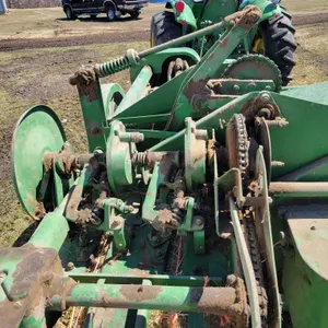 JD 24T square baler. Excellent, always stored inside. Last time out, based 215 straw bales without a miss.