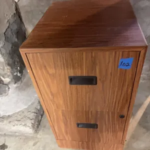 2 DRAWER METAL FILE CABINET