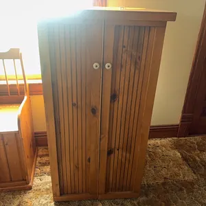 WOODEN CABINET-49” x 23 1/2”