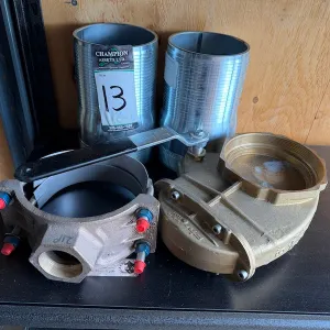 HD 6" Brass RIV Gate Valve (unused)