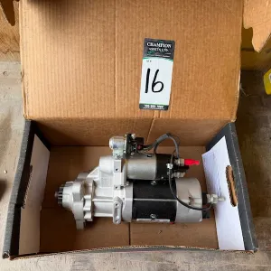 Unused Starter off C15 Cat Engine