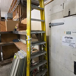 10' Werner fiberglass folding ladder