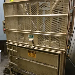 42" Kilkom KVP, Vertical hydraulic cardboard baler, right hand swing/left hand lock, 115V