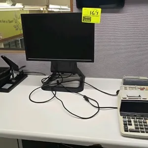 (2)Sharp digital calculators, (1)17" Dell monitor and more