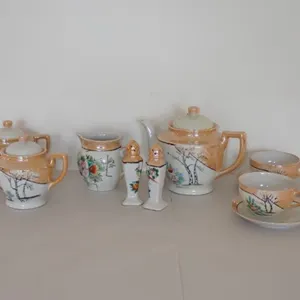 Japanese Lusterware Tea Set