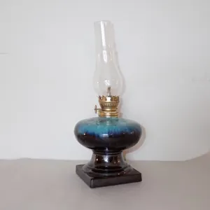 Blue Mountain Pottery Style Oil Burning Lamp