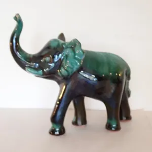 Blue Mountain Pottery Elephant Figure