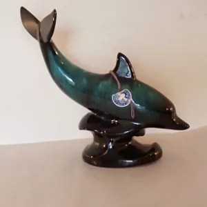 Blue Mountain Pottery Dolphin Figure