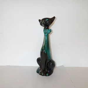 Blue Mountain Pottery Tall Cat Figure