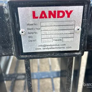 2026 LANDY PRGB84 84 in Rock Skid Steer Grapple Bucket (Unused)